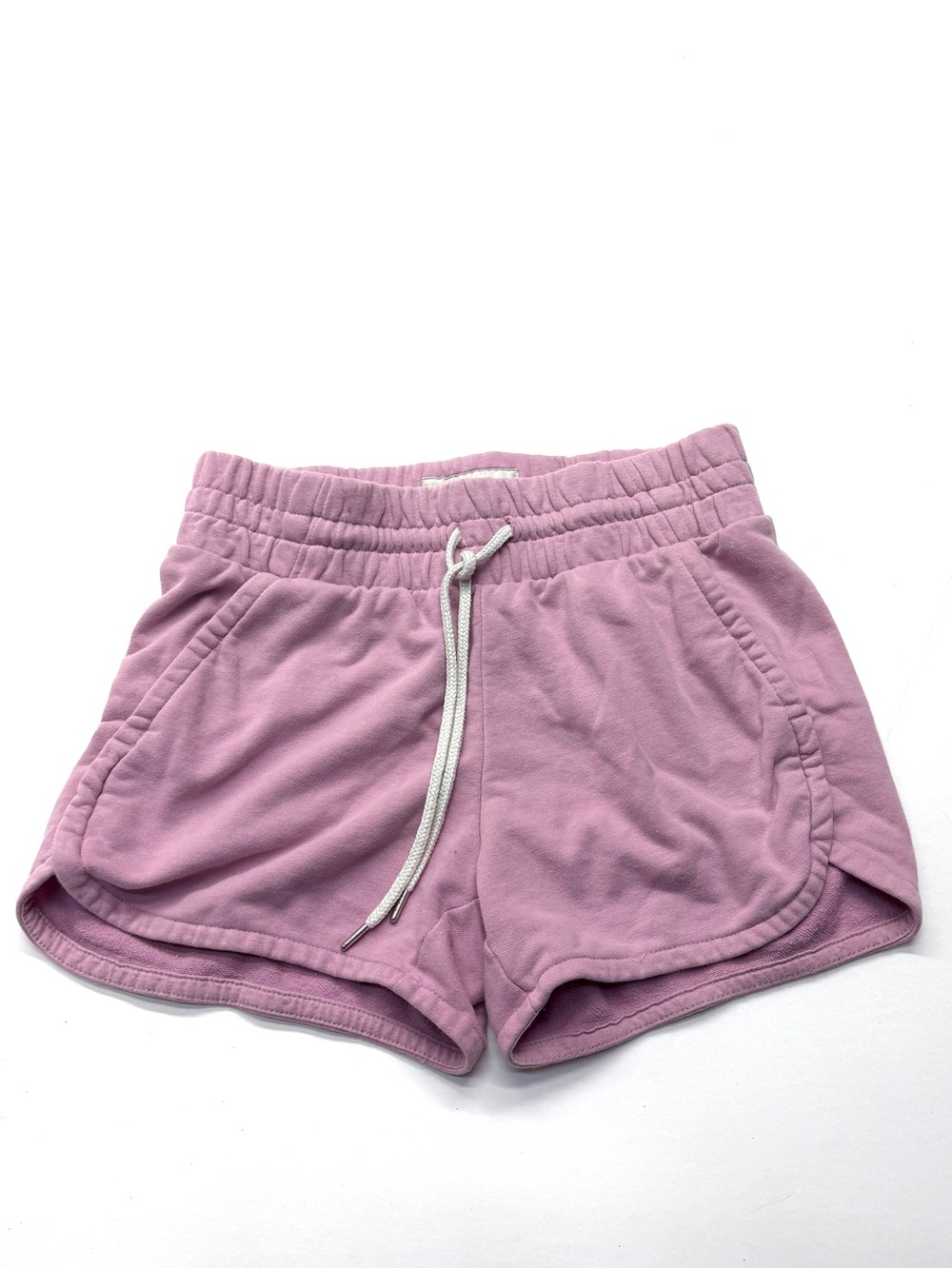 Champion Pink French Terry Athletic Drawstring Dolphin Shorts